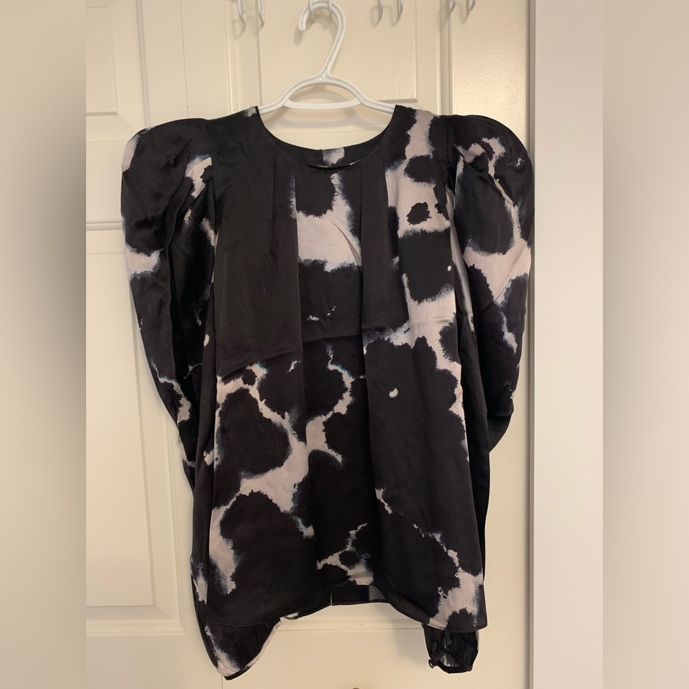 Aje silk blouse